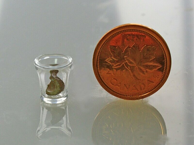 False Teeth in a Glass