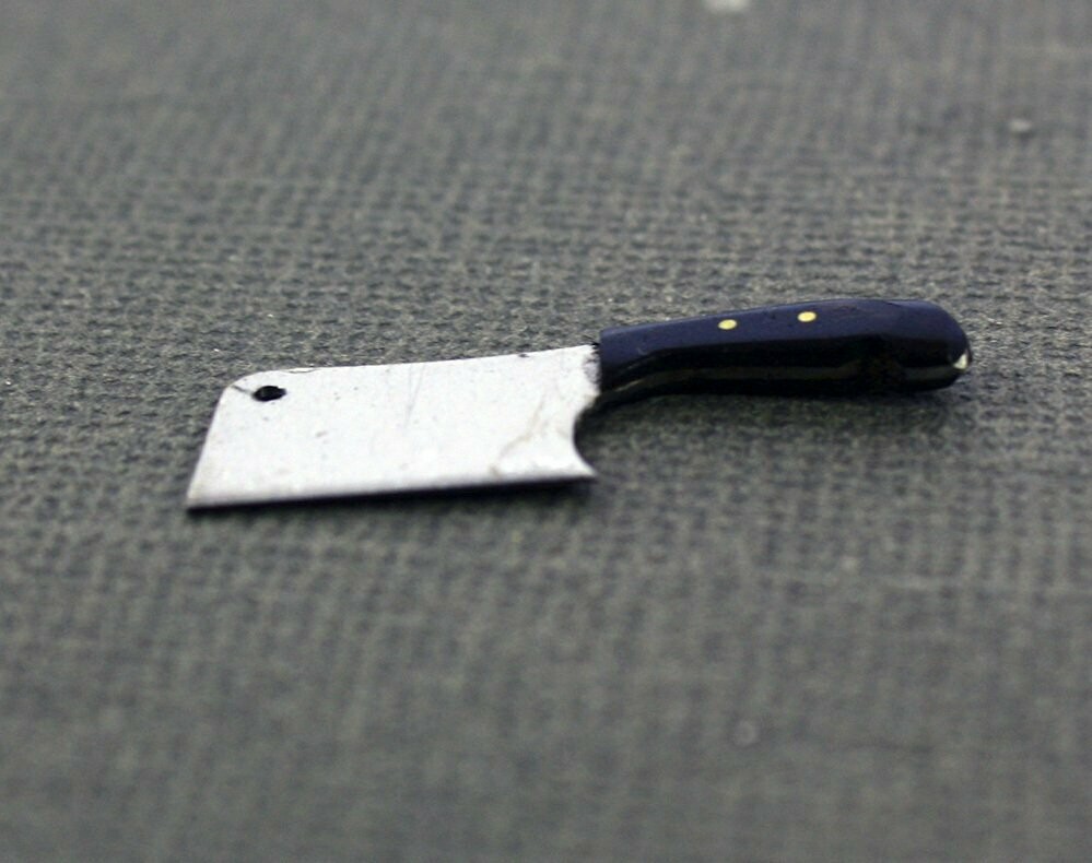 Meat Cleaver (Ebony Handle)
