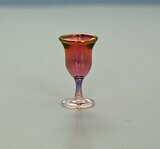 Wine Glass ( Cranberry)