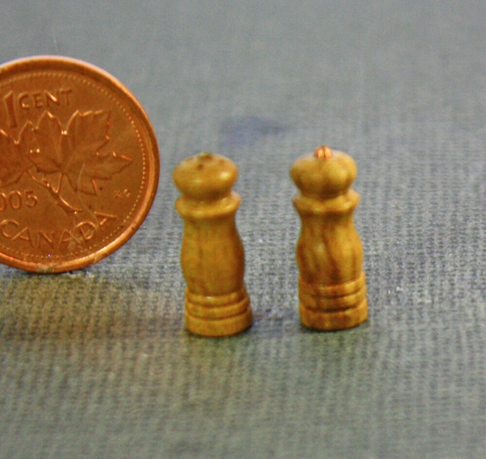 Salt and Pepper Set  (Light Finish)