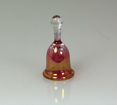 Cranberry Glass Bell