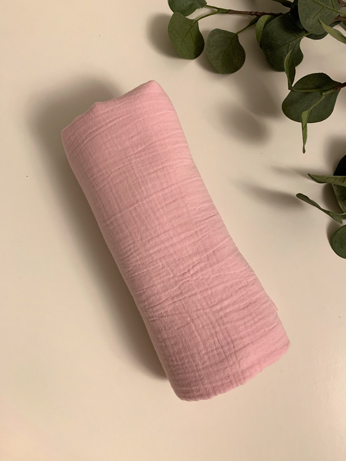 Муслиновая пеленка Нежно розовый