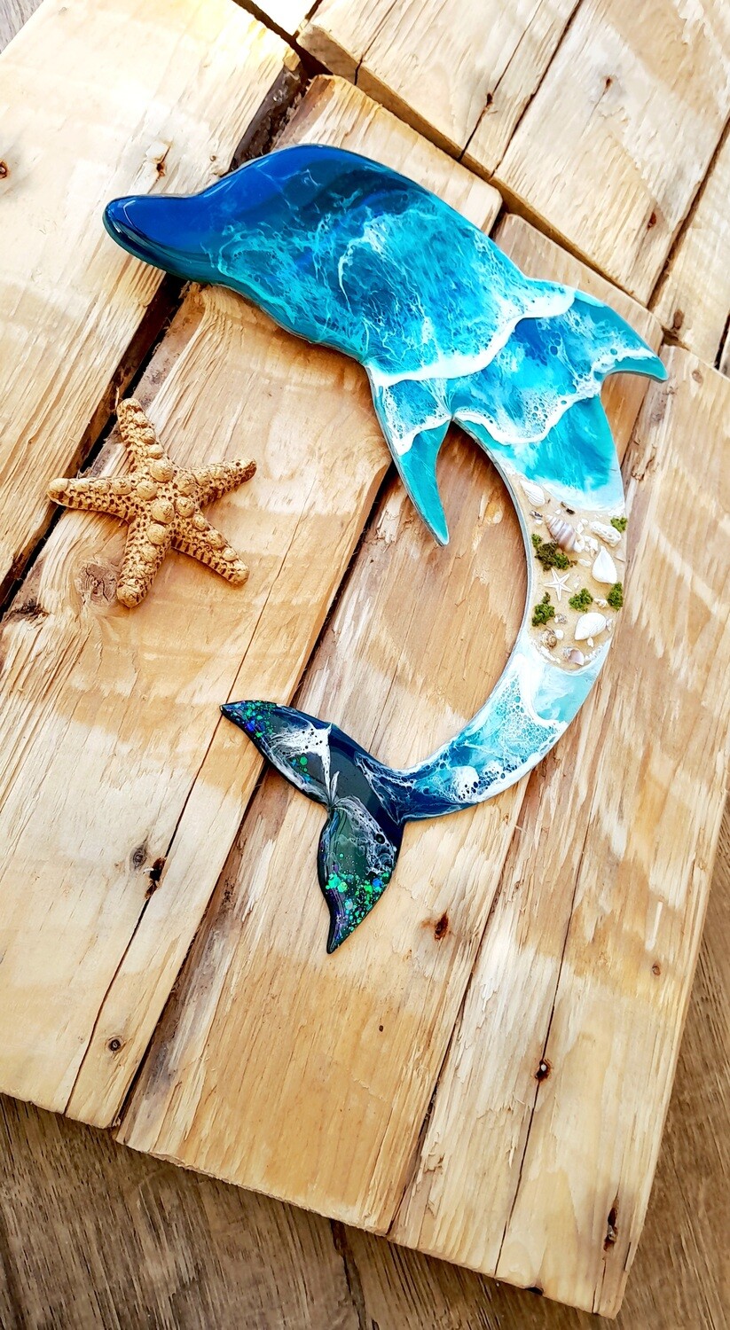 Dolphin Wallart