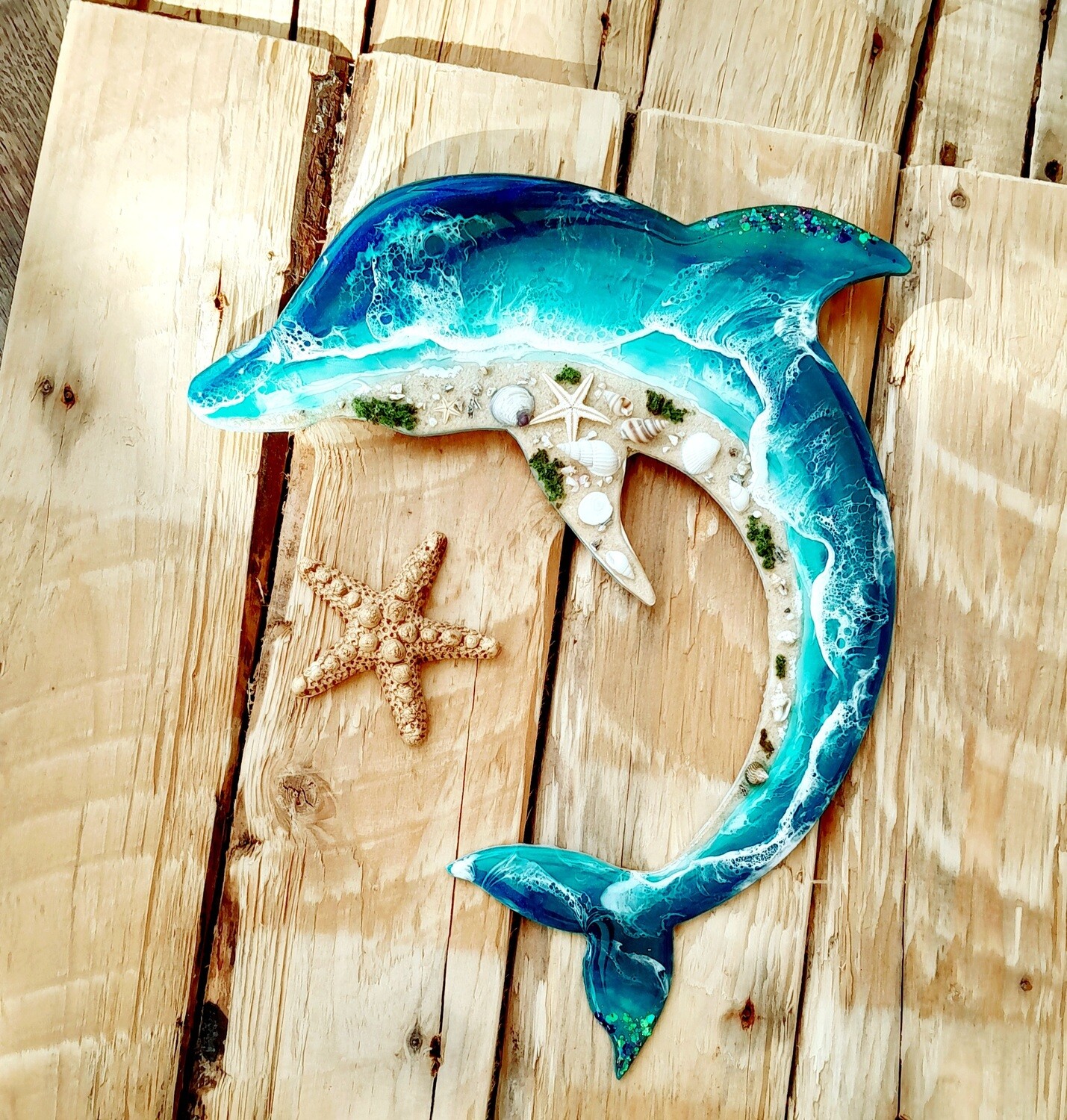 Dolphin Wallart