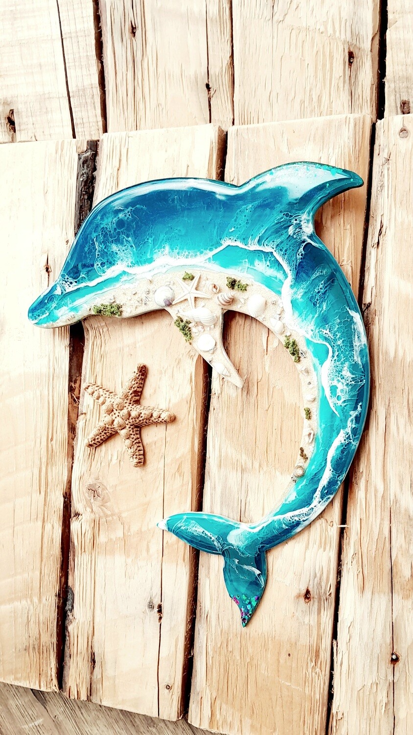 Dolphin Wallart