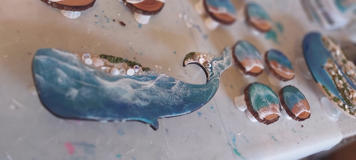 Whale Wallart