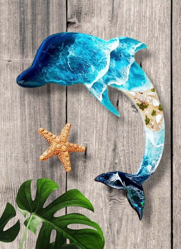 Dolphin Wallart