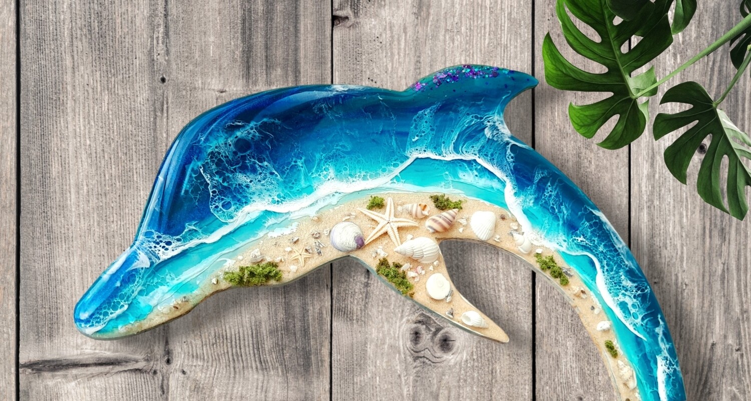 Dolphin Wallart