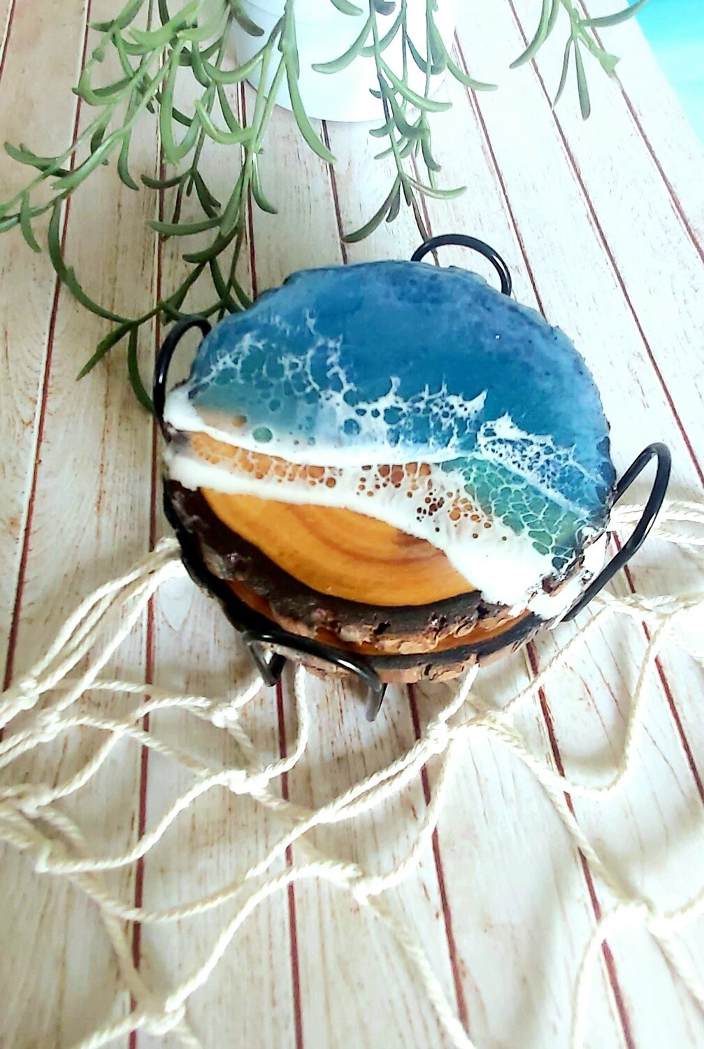 Set of 4 Wooden Coasters