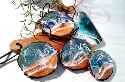Set of 4 Wooden Coasters