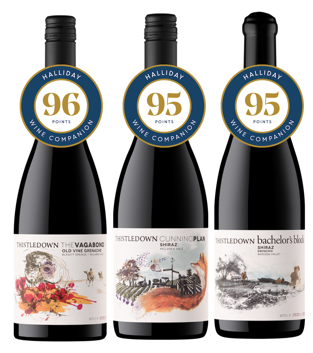 HALLIDAY TOP 100 WINERIES GOLD 3pack (Free Shipping)