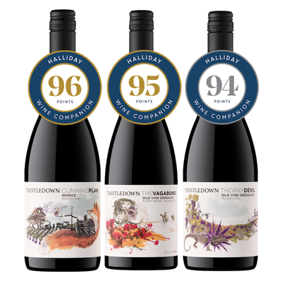 HALLIDAY TOP RATED MCLAREN VALE 3pack (Free Shipping)