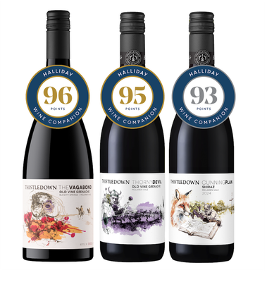 HALLIDAY TOP RATED MCLAREN VALE 3pack (Free Shipping)