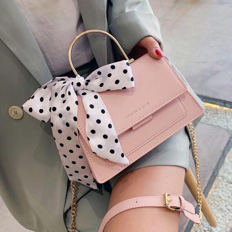 Ribbon Bow Tote Bag