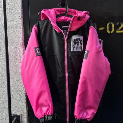 Летняя Куртка BF - Black/Pink Horror Anime 