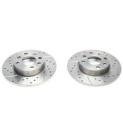 2X Dischi Sportivi Anteriori 236x10mm Opel Corsa A/ Kadett D/E