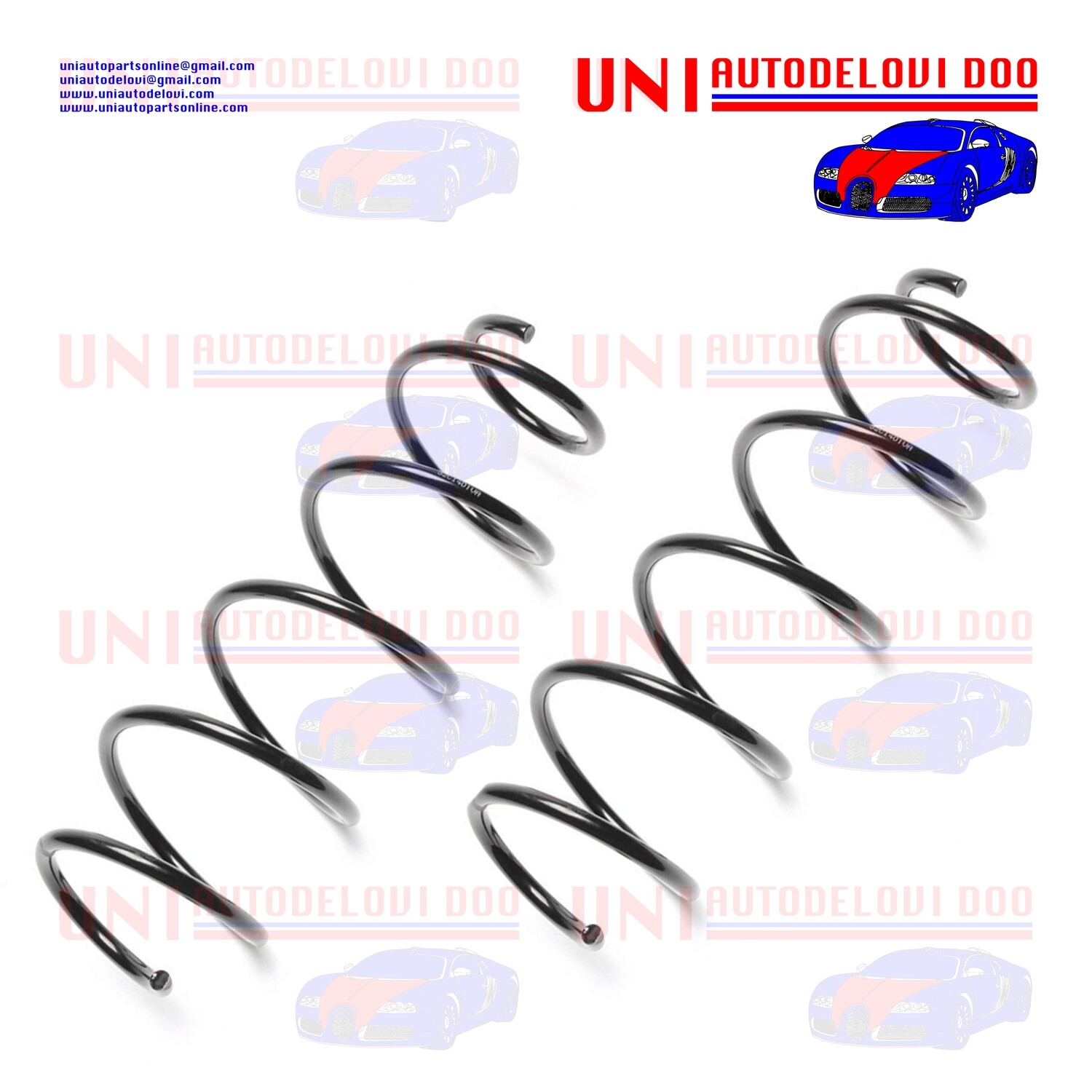 2 Molle Anteriori Rinforzate / Normali Citroen ZX (N2) / ZX Break (N2)