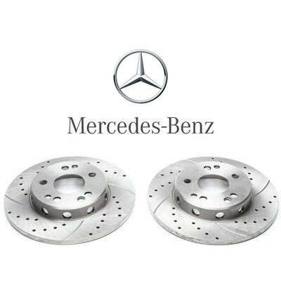 2X Dischi Sportivi Anteriori 284x12mm Mercedes-Benz Classe E / Coupe Station Wagon Saloon
