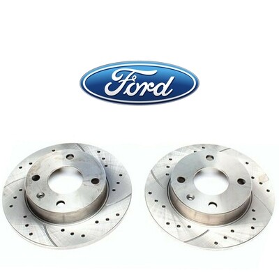 2X Dischi Sportivi Anteriori 239x10mm Ford Ecort V+VI / Fiesta III / Courier Kasten / Orion III