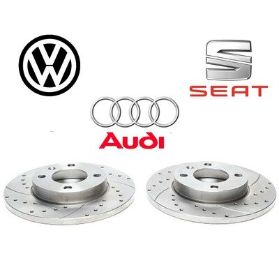 2X Dischi Sportivi Anteriori 239x12mm Audi / Seat / VW