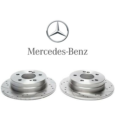 2X Dischi Sportivi Posteriori 258x9mm Mercedes-Benz 190 / E-Klasse