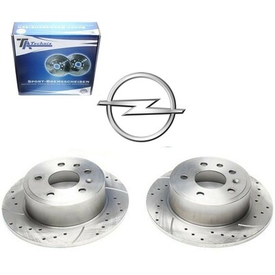 2X Dischi Sportivi Posteriori TA 270x10mm Opel Omega A/Senator B