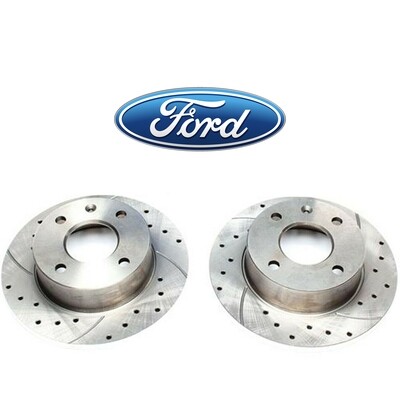 2X Dischi Sportivi Anteriori Ford Sierra Hatchback / Station Wagon