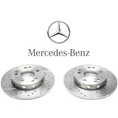 2X Dischi Sportivi Anteriori 262x11mm Mercedes-Benz 190 W201