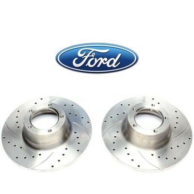 2X Dischi Sportivi Anteriori 270x14,3mm Ford Transit Piattaforma Bus Box