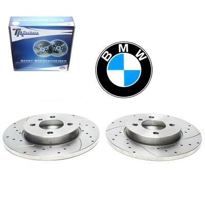 2X Dischi Sportivi Anteriori TA 260x12,7mm BMW Serie 3 E30