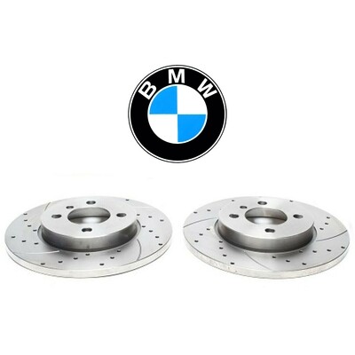 2X Dischi Sportivi Anteriori 260x12,7mm BMW Serie 3 E30