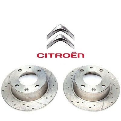 2X Dischi Sportivi Posteriori 224x7mm Citroën BX