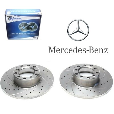 2X Dischi Sportivi Anteriori TA 278x12,6mm Mercedes-Benz /8 /Coupe/S-Klasse/SL