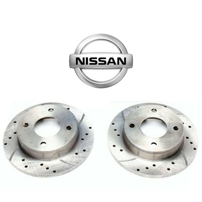 2X Dischi Sportivi Anteriori 240,3x12mm Nissan Sunny II / Sunny II / Sunny II Coupe