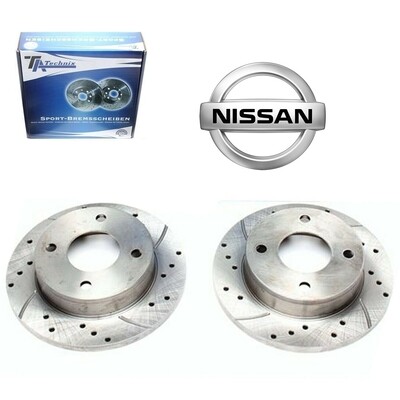 2X Dischi Sportivi Anteriori TA 240,3x12mm Nissan Sunny II / Sunny II / Sunny II Coupe