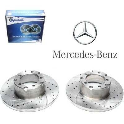 2X Dischi Sportivi Anteriori TA 280x16mm Mercedes-Benz T1 Bus / T2