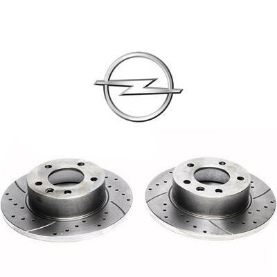 2X Dischi Sportivi Anteriori 258x12,6mm Opel Omega A inkl. Caravan