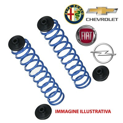 Kit 2 Molle Posteriori Rinforzate Aggiuntive da carico ALFA MITO - CHEVROLET - FIAT GRANDE PUNTO - OPEL CORSA