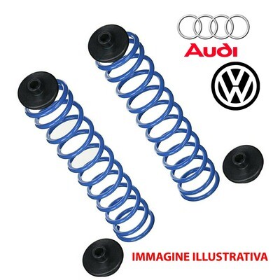 Kit 2 Molle Posteriori Rinforzate Aggiuntive da carico AUDI 80 - VOLKSWAGEN GOLF I - SCIROCCO
