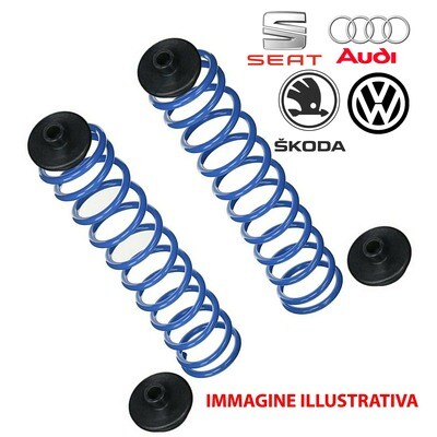 Kit 2 Molle Posteriori Rinforzate Aggiuntive da carico AUDI - SEAT - SKODA SUPERB - VW