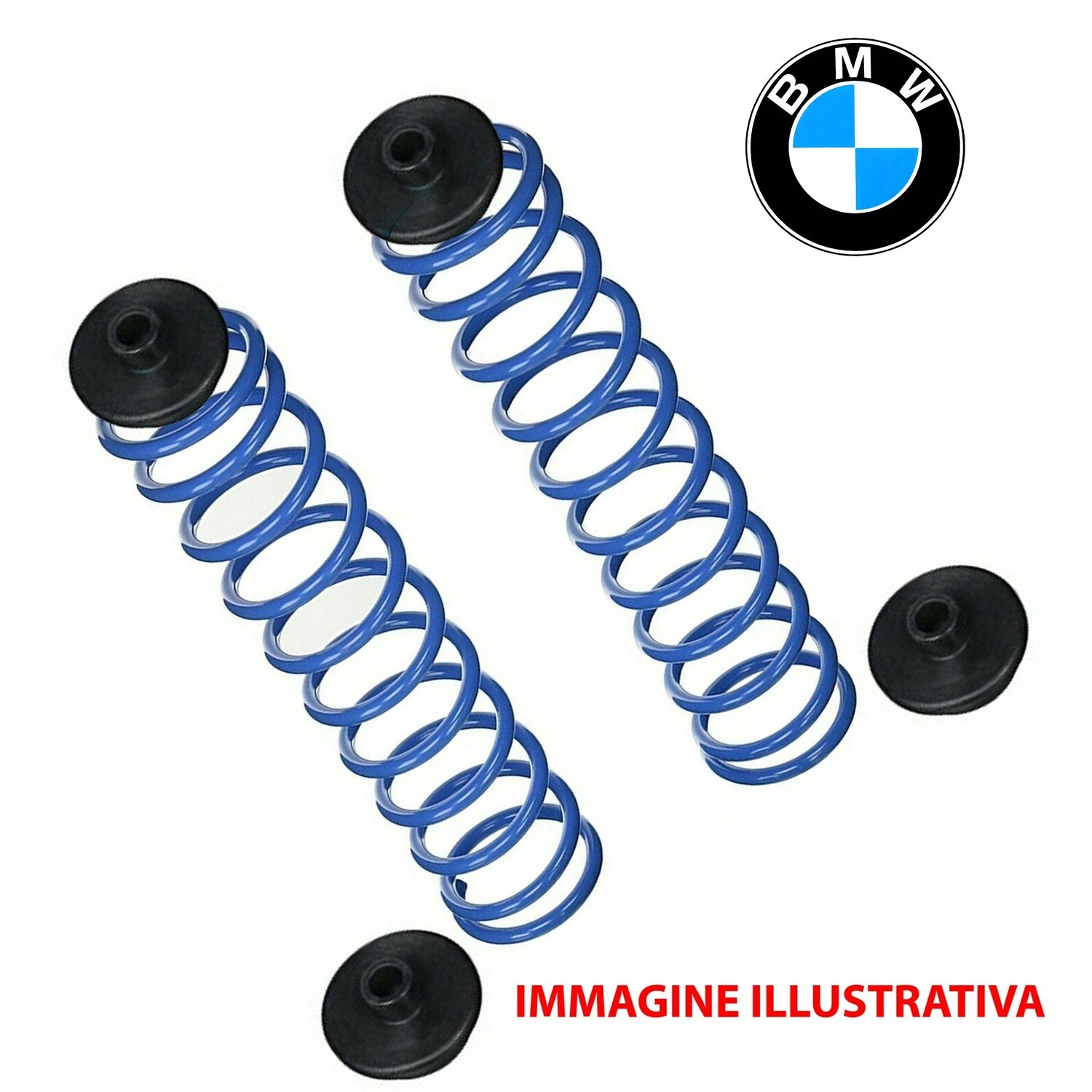 Kit 2 Molle Posteriori Rinforzate Aggiuntive da carico BMW SERIE 3 E46