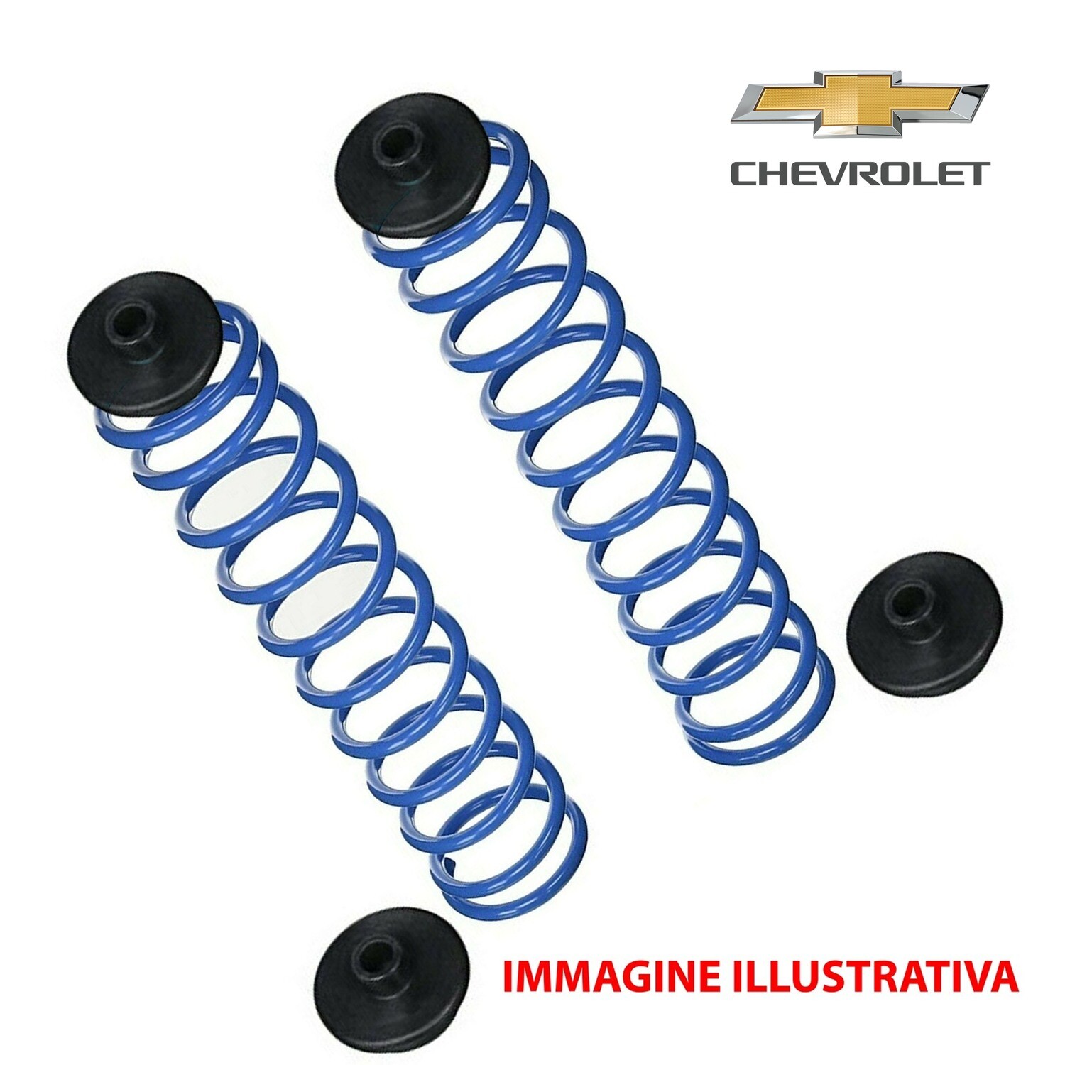 Kit 2 Molle Posteriori Rinforzate Aggiuntive da carico CHEVROLET-DAEWOO ESPERO - NEXIA