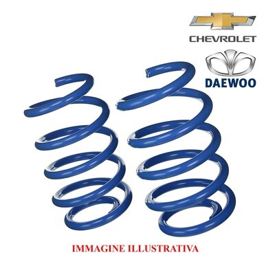 Kit 2 Molle Posteriori Rinforzate Sostitutive da carico CHEVROLET LEGANZA dal 1997 a 2003