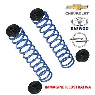 Kit 2 Molle Posteriori Rinforzate Aggiuntive da carico CHEVROLET / DAEWOO TRAX - OPEL MOKKA escluso modello con il sistema autolivellante