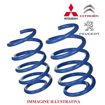 Kit 2 Molle Posteriori Rinforzate Sostitutive da carico CITROEN C4 - MITSUBISHI ASX - PEUGEOT 4008