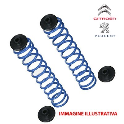 Kit 2 Molle Posteriori Rinforzate Aggiuntive da carico CITROEN C3 - PEUGEOT 208
