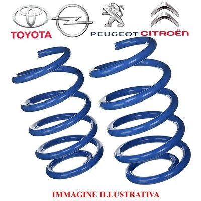 Kit 2 Molle Posteriori Rinforzate Sostitutive da carico CITROEN C4 PICASSO /BERLINGO /  - OPEL COMBO - PEUGEOT PARTNER