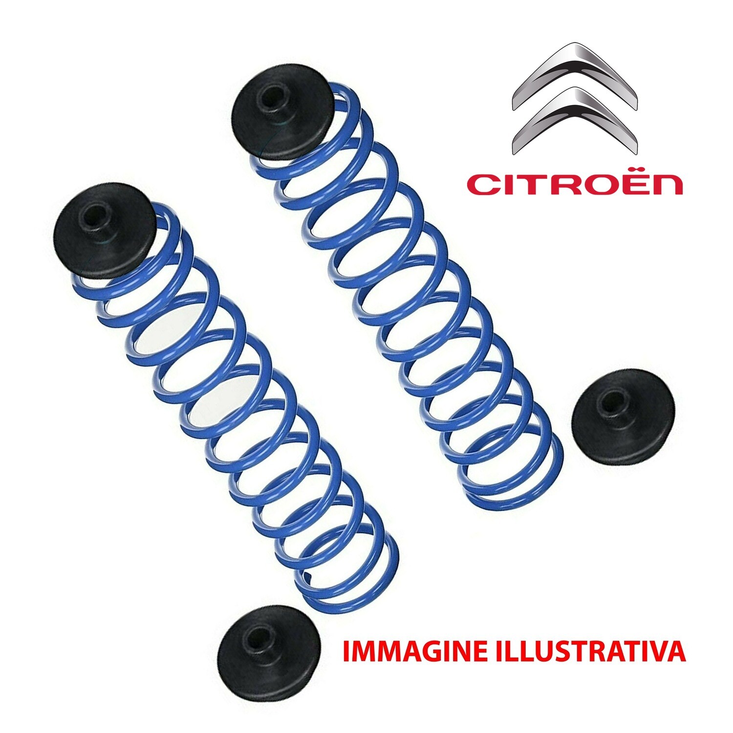 Kit 2 Molle Posteriori Rinforzate Aggiuntive da carico CITROEN C5 AIRCROSS