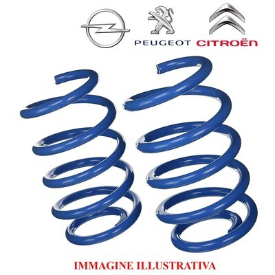 Kit 2 Molle Posteriori Rinforzate Sostitutive da carico CITROEN BERLINGO - PEUGEOT PARTNER PASSO LUNGO