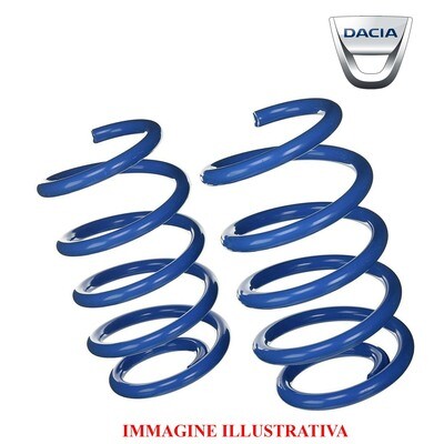 Kit 2 Molle Posteriori Rinforzate Sostitutive da carico DACIA DUSTER 4WD dal 04/2010